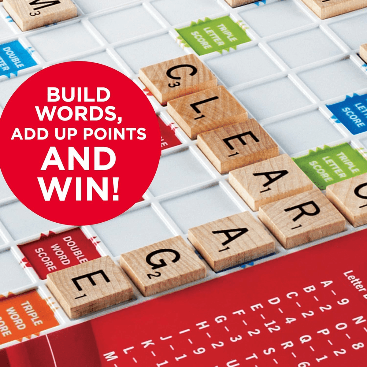 Hasbro Gaming Scrabble Deluxe Edition Board Game image 4