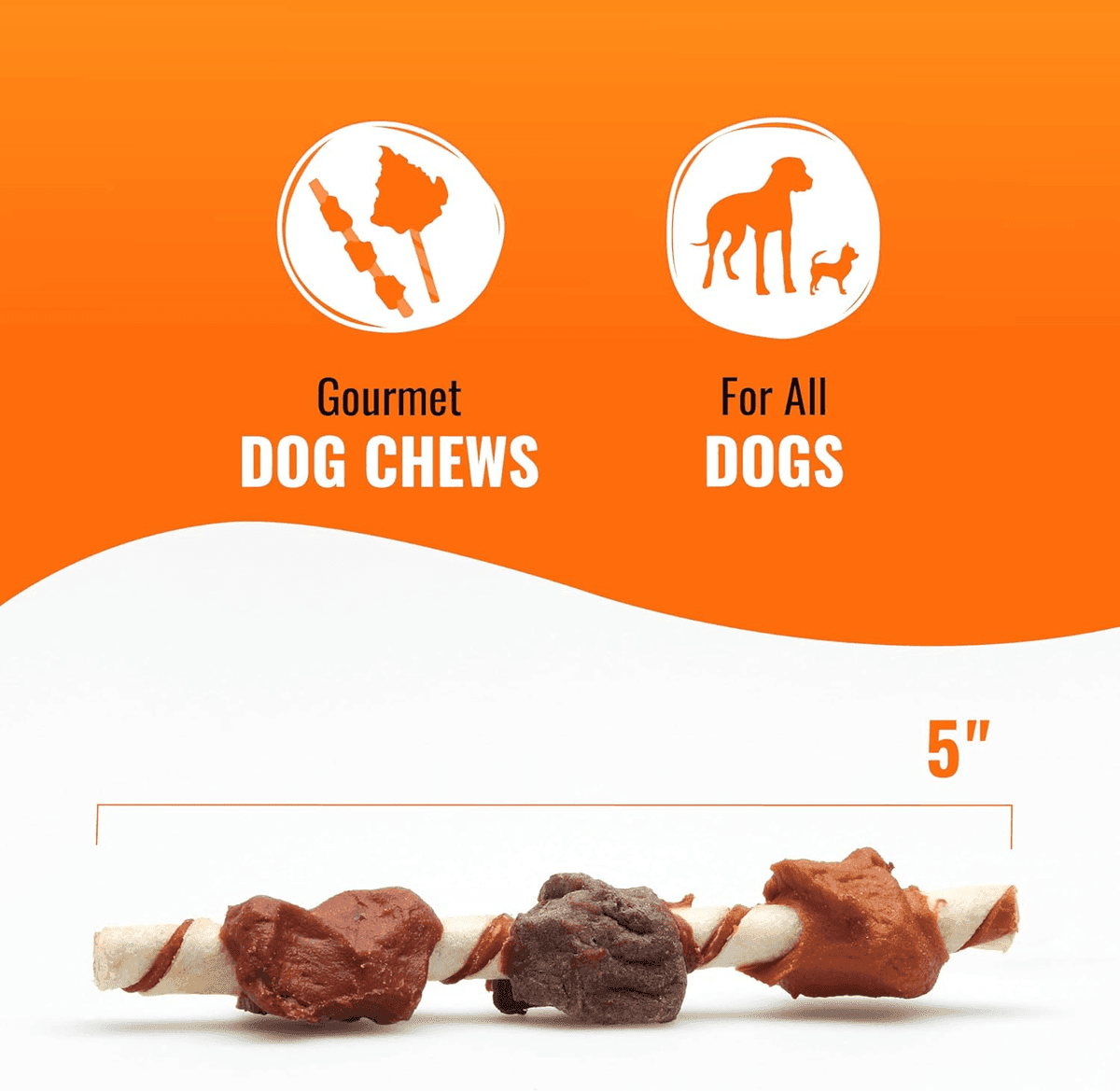 Good 'n' Fun Triple Flavor Kabobs Dog Treats, 24 oz image 4