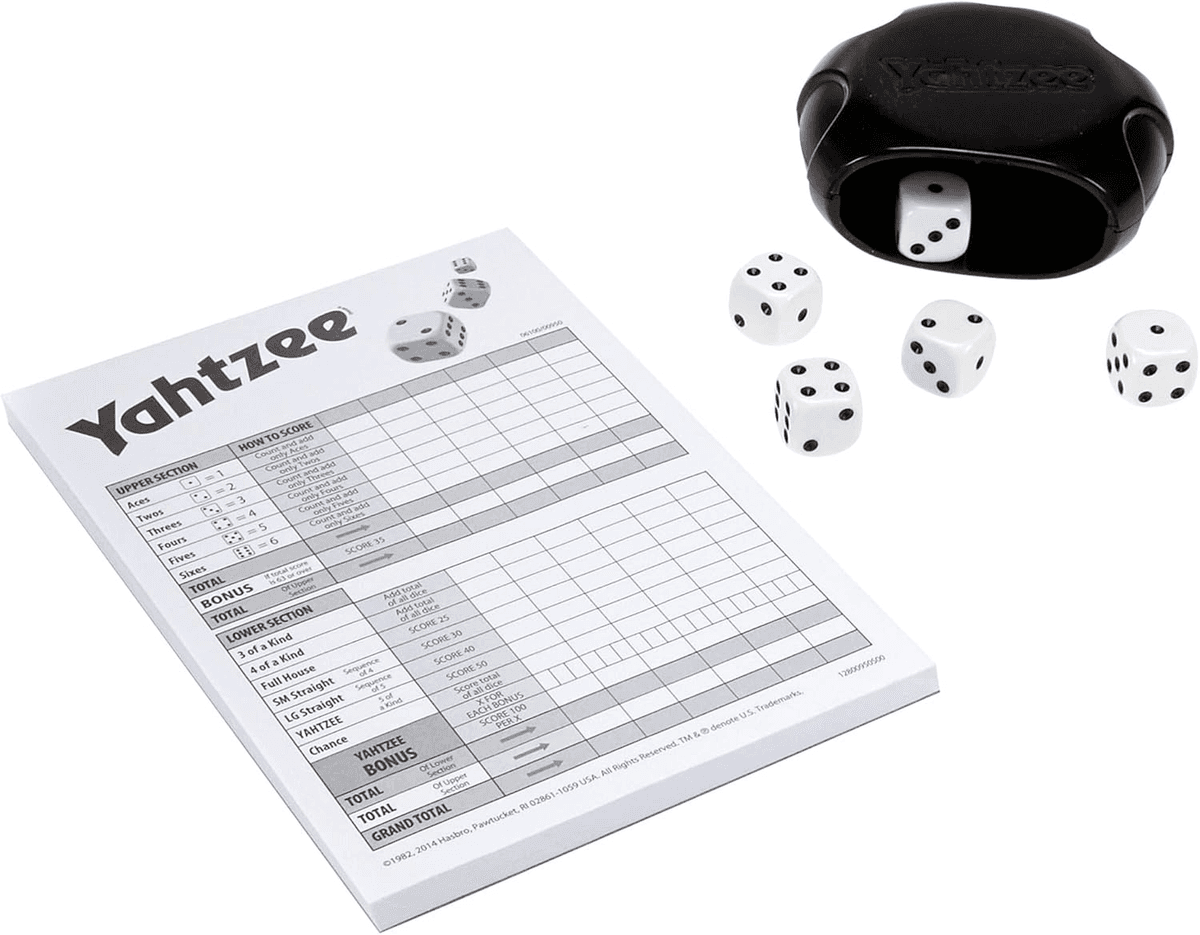 Hasbro Gaming Yahtzee Dice Game for Ages 8+, 2 or More Players image 5