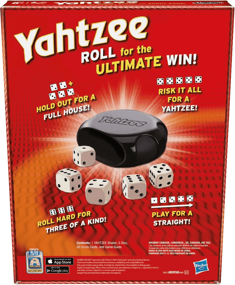Hasbro Gaming Yahtzee Dice Game for Ages 8+, 2 or More Players image 2