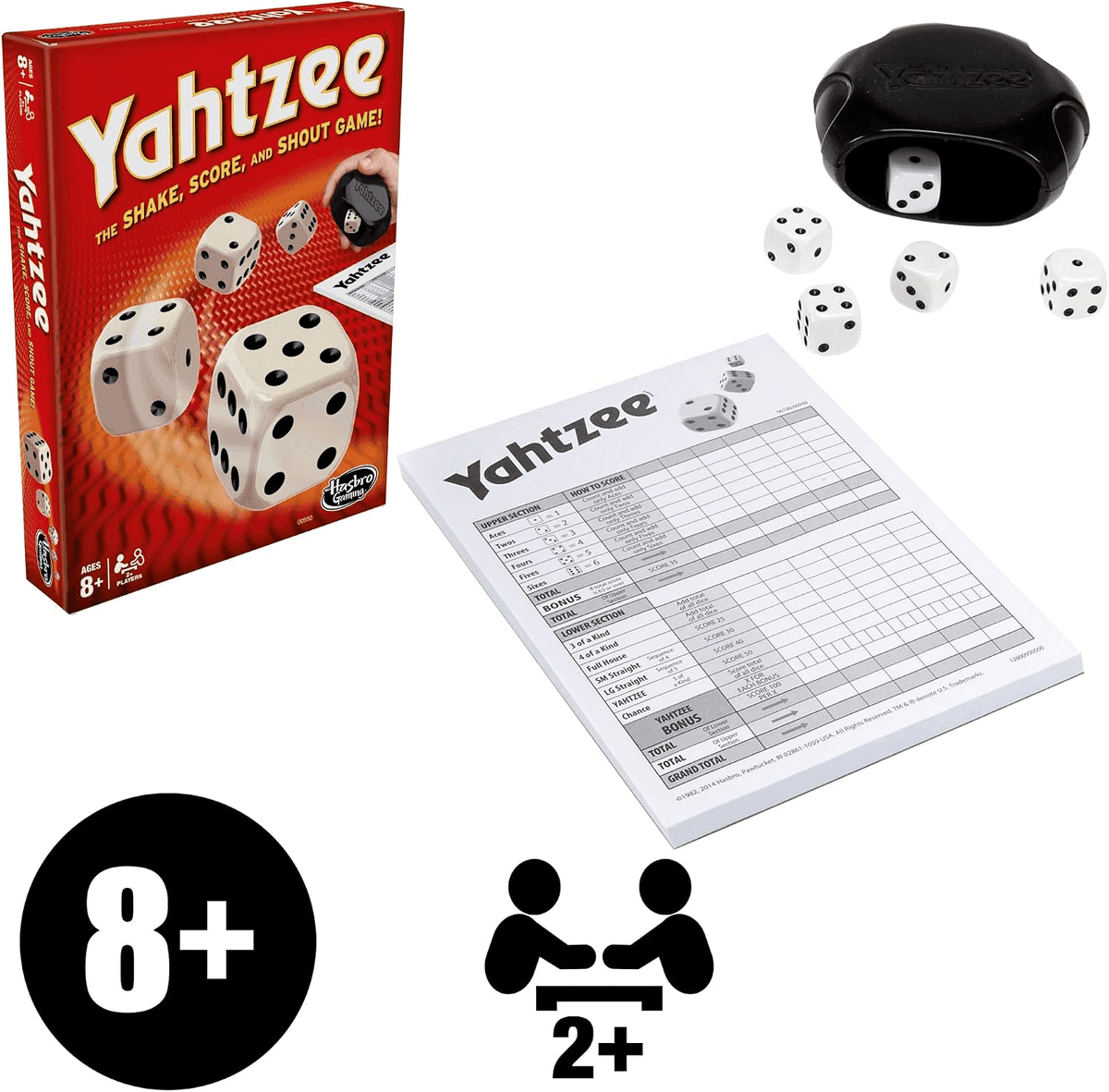 Hasbro Gaming Yahtzee Dice Game for Ages 8+, 2 or More Players image 3