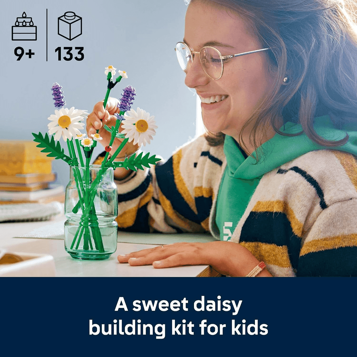 LEGO Botanicals Daisies Building Set 11508 image 2