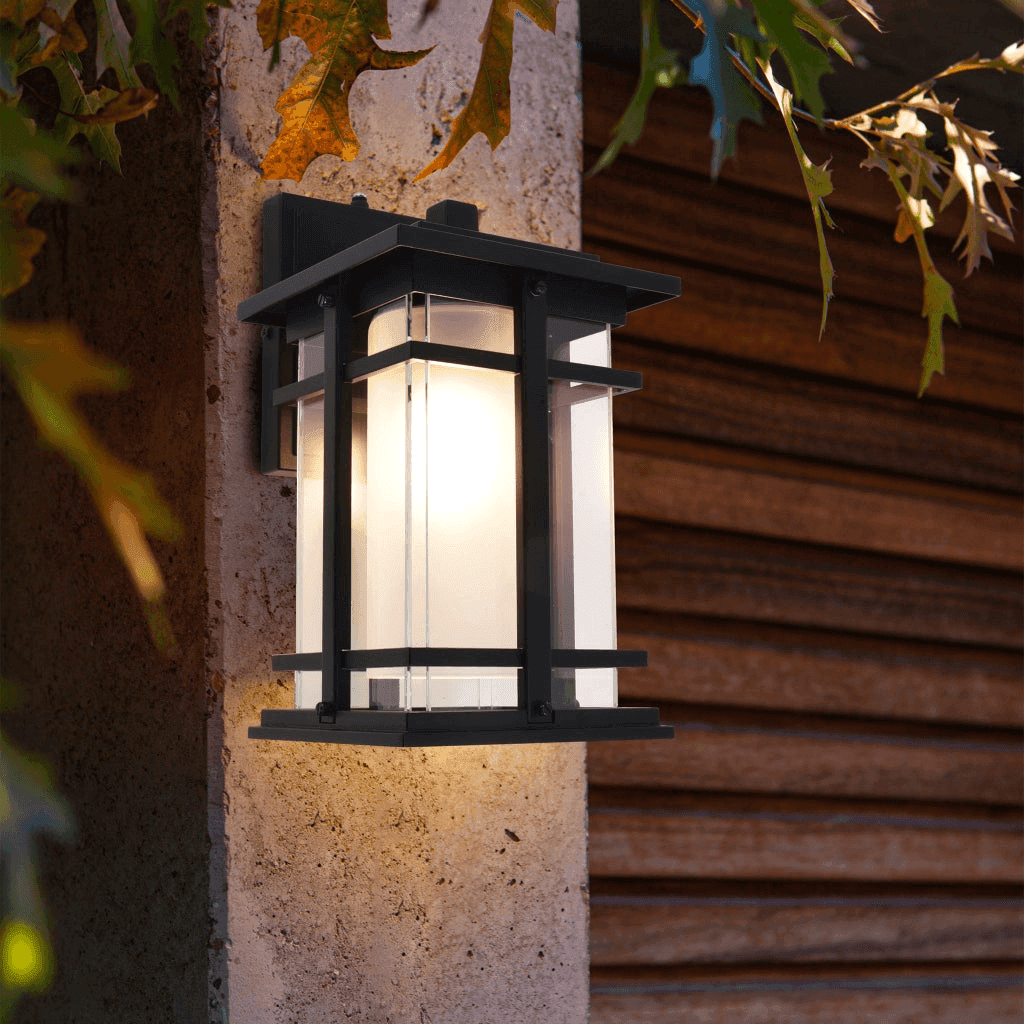 Lutec Craftsman-Style Outdoor LED Wall Lantern image 4