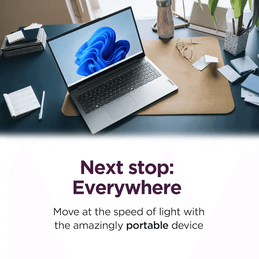 Lenovo IdeaPad Slim 3i 15.6-inch Laptop, 8GB/128GB image 5