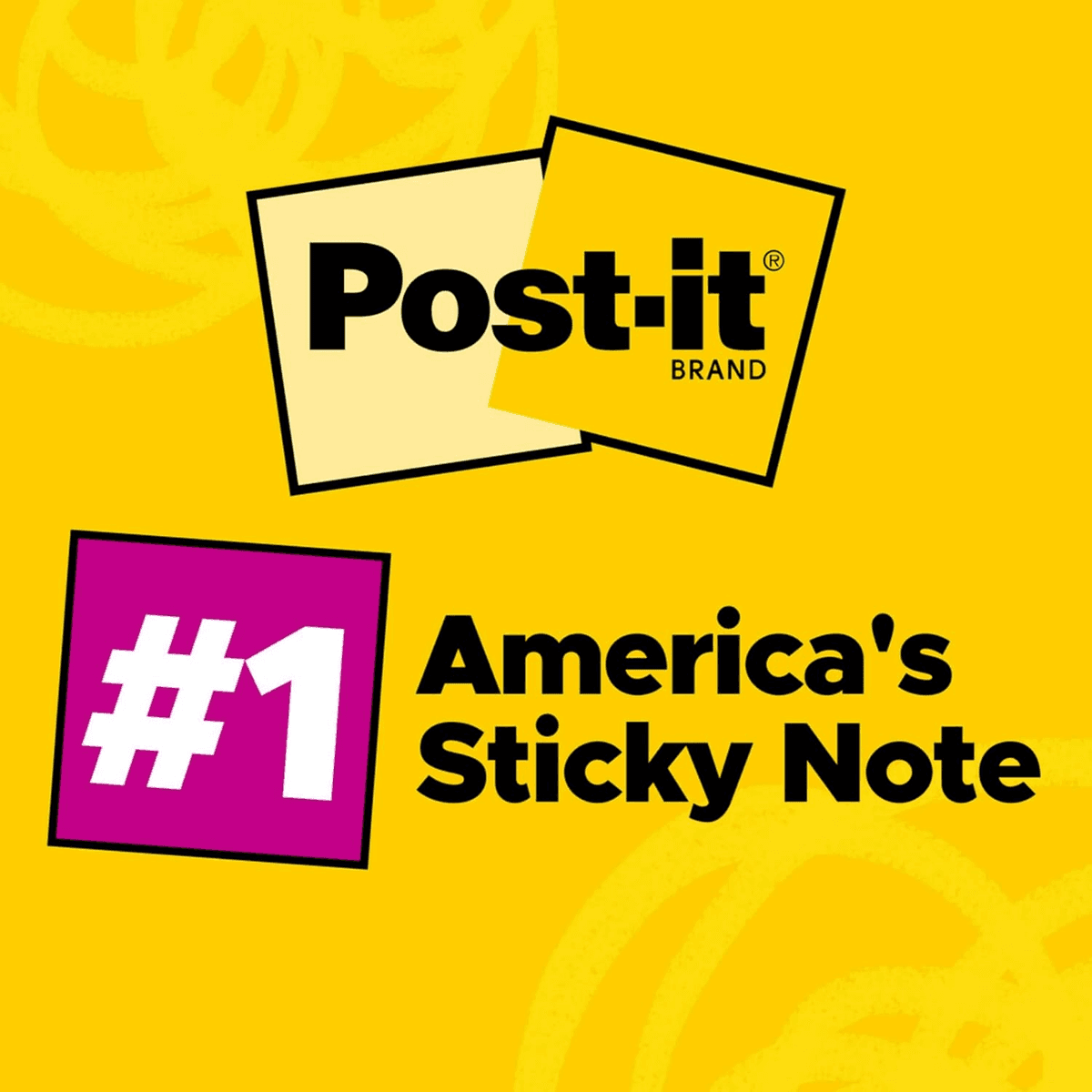 Post-it Canary Yellow Lined Notes, 3 x 3 in, 12 Pads image 3