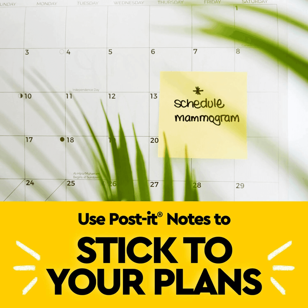 Post-it Canary Yellow Lined Notes, 3 x 3 in, 12 Pads image 5