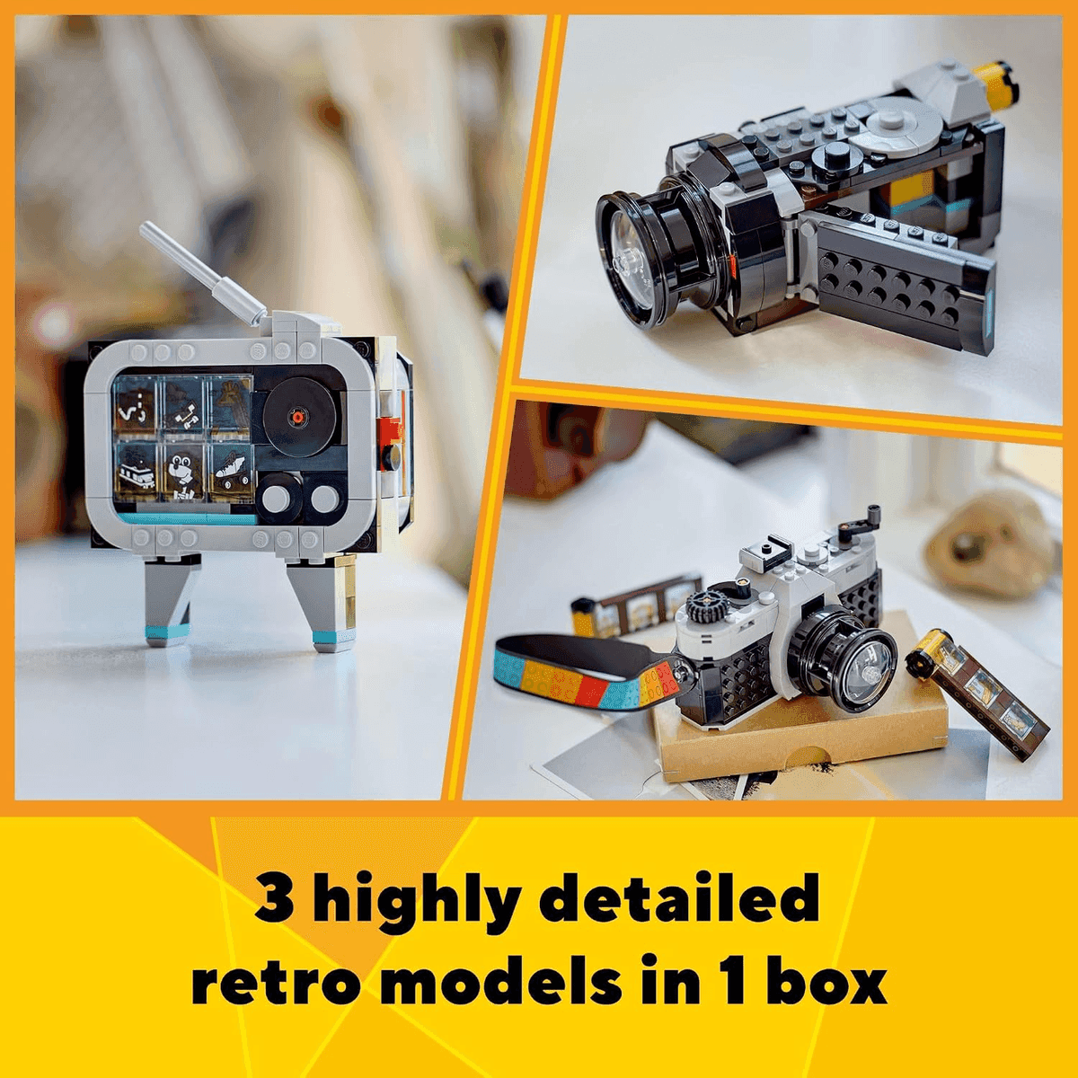 LEGO Creator 3-in-1 Retro Camera Building Set 31147 image 2