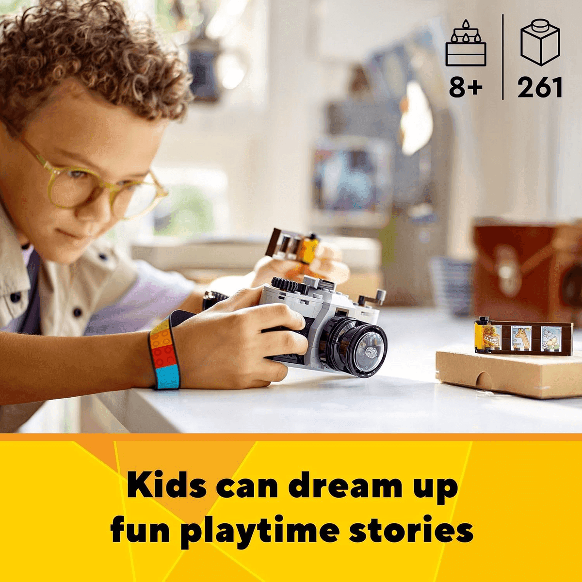 LEGO Creator 3-in-1 Retro Camera Building Set 31147 image 3