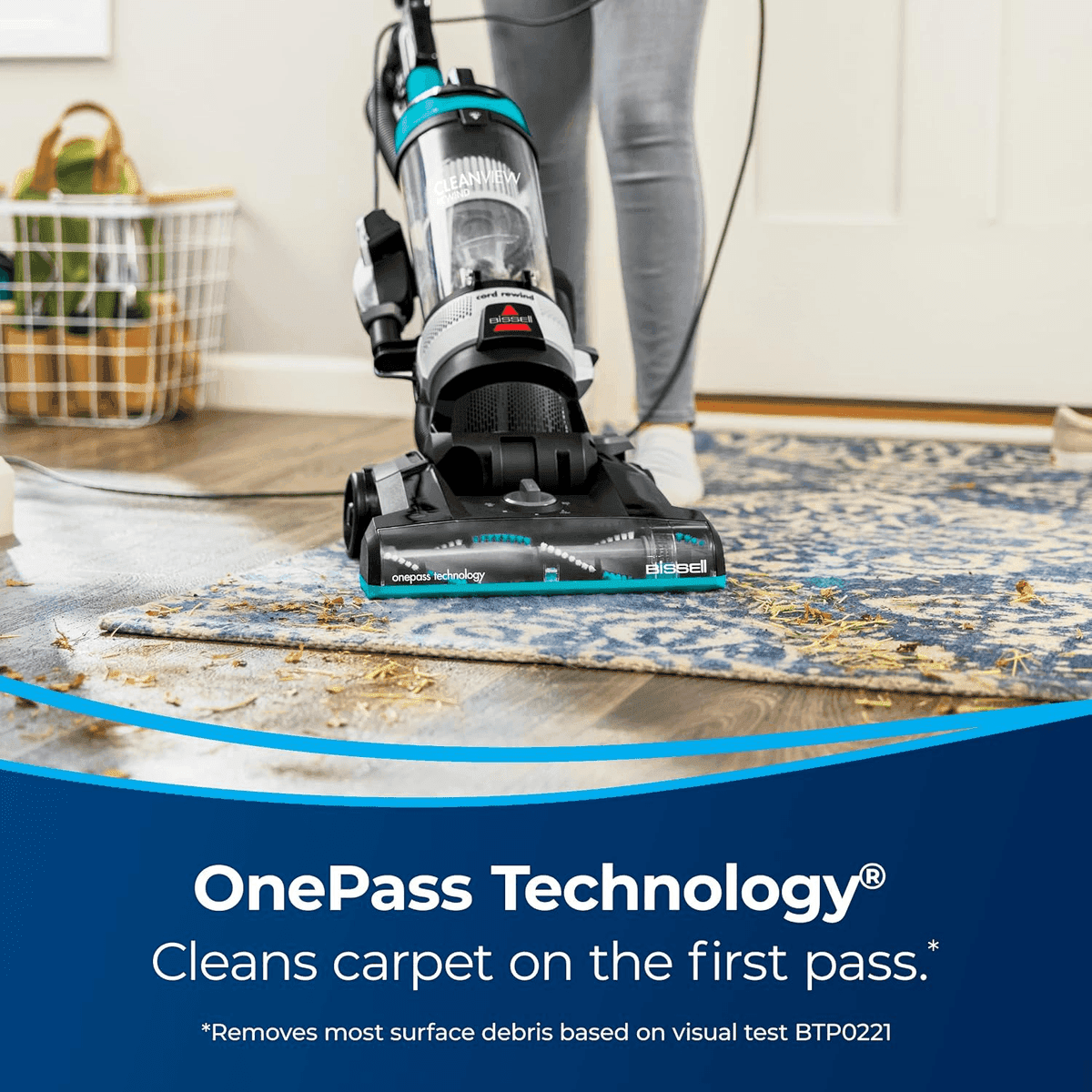 Bissell CleanView Rewind Pet Bagless Vacuum 3534 image 4