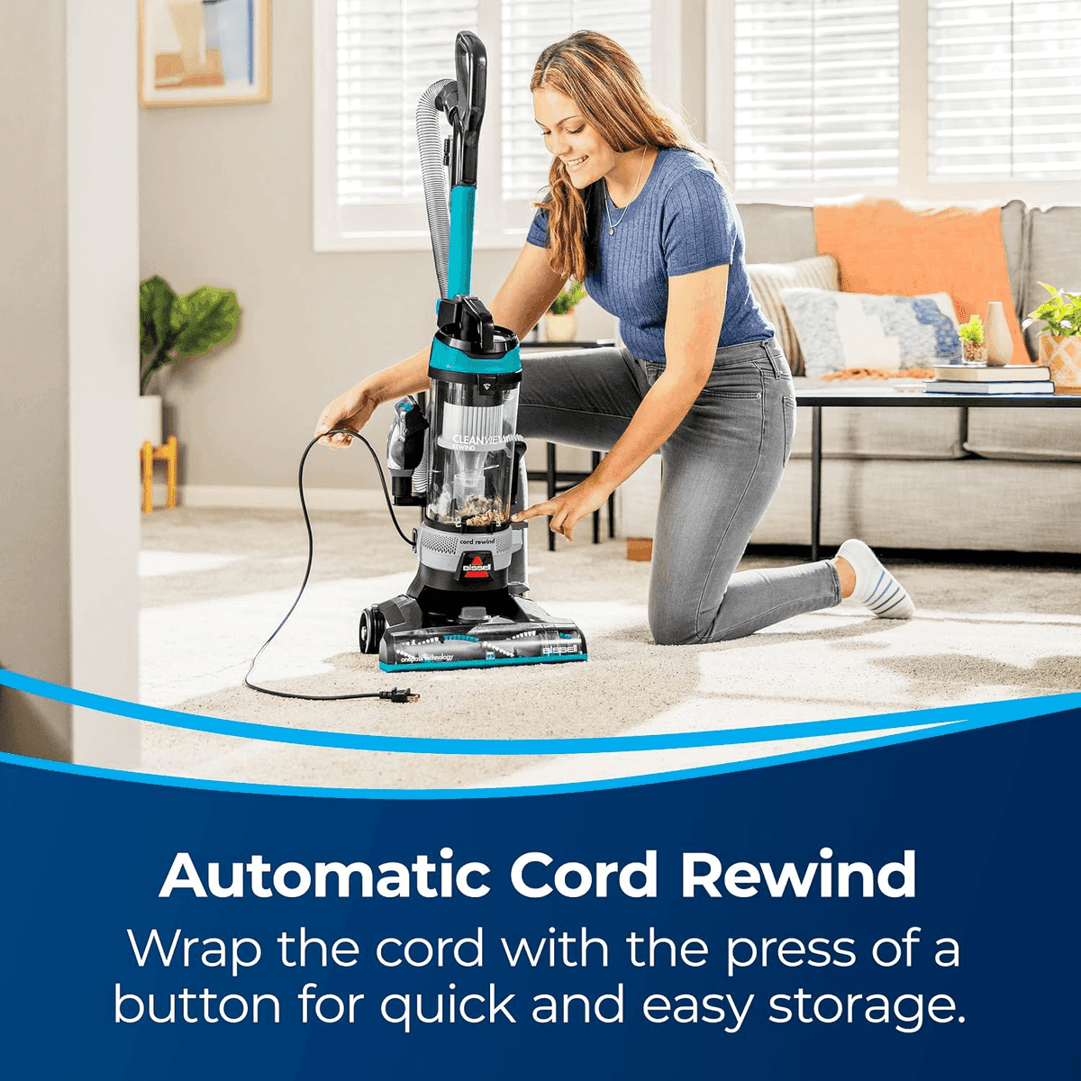 Bissell CleanView Rewind Pet Bagless Vacuum 3534 image 3