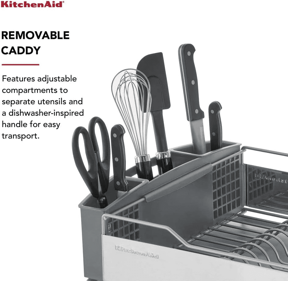 KitchenAid Full-Size Rust-Resistant Dish Rack image 4