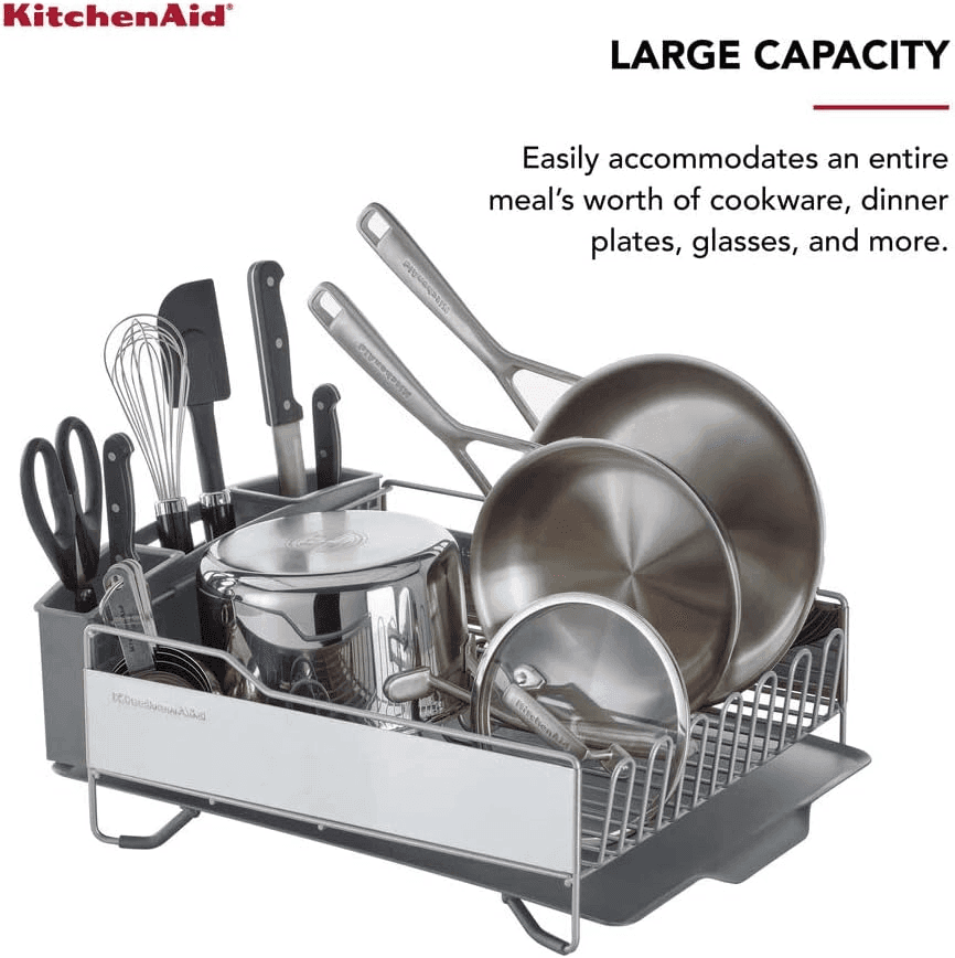 KitchenAid Full-Size Rust-Resistant Dish Rack image 5