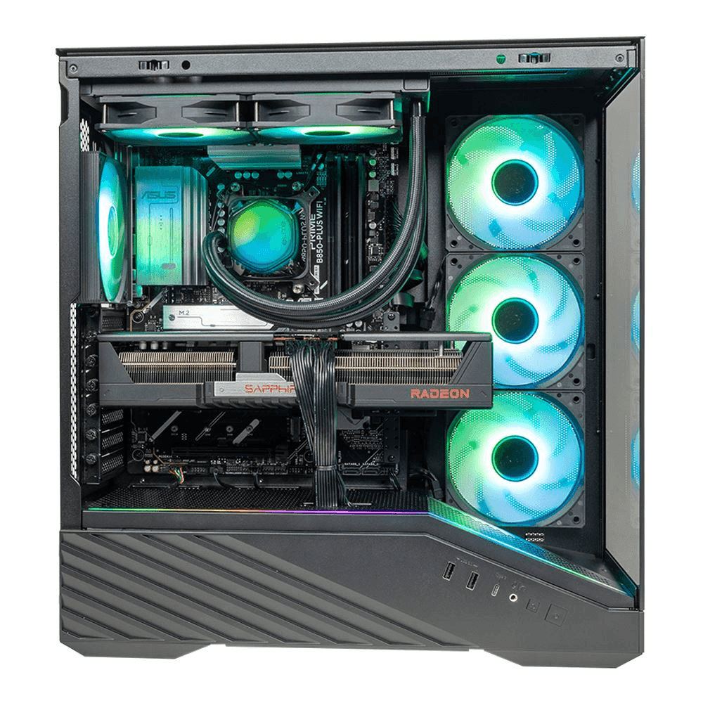 PowerSpec G764 Ryzen 7 9800X3D RX 9070 XT Gaming PC image 3