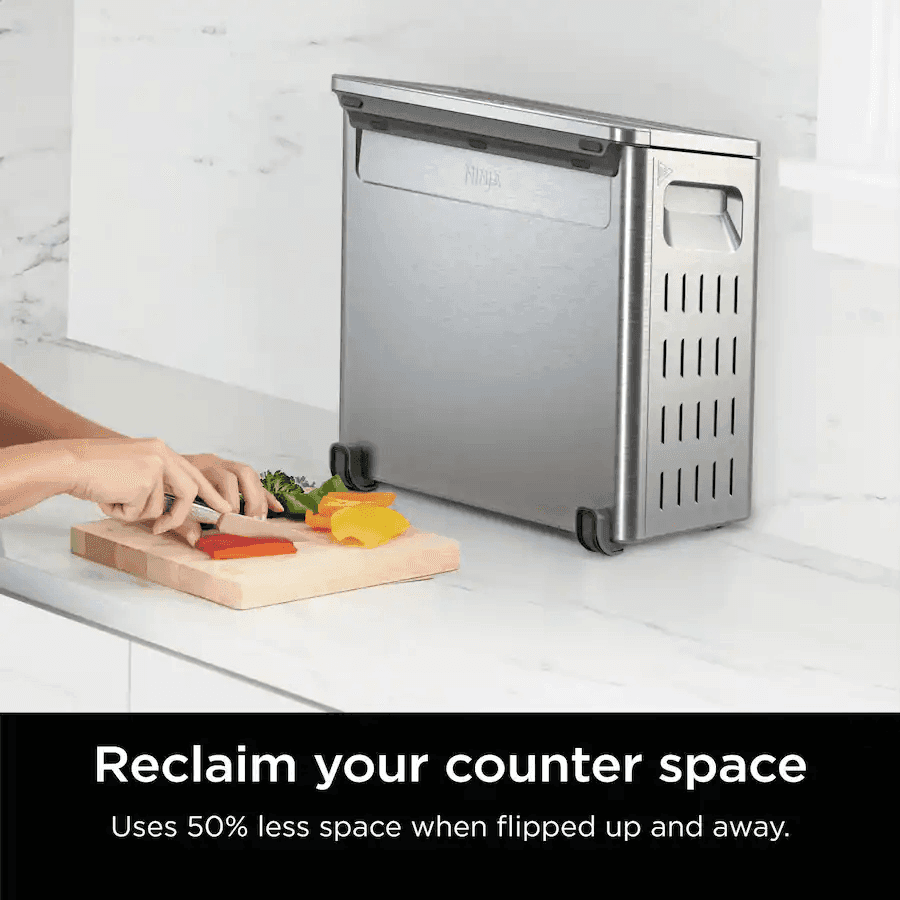 Ninja Flip Toaster Oven & Air Fryer - Gray image 2