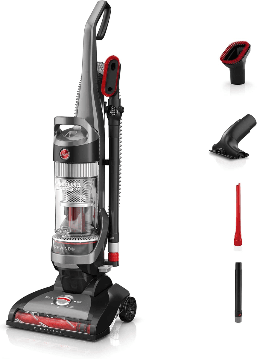 Hoover WindTunnel Cord Rewind Pro Upright Vacuum