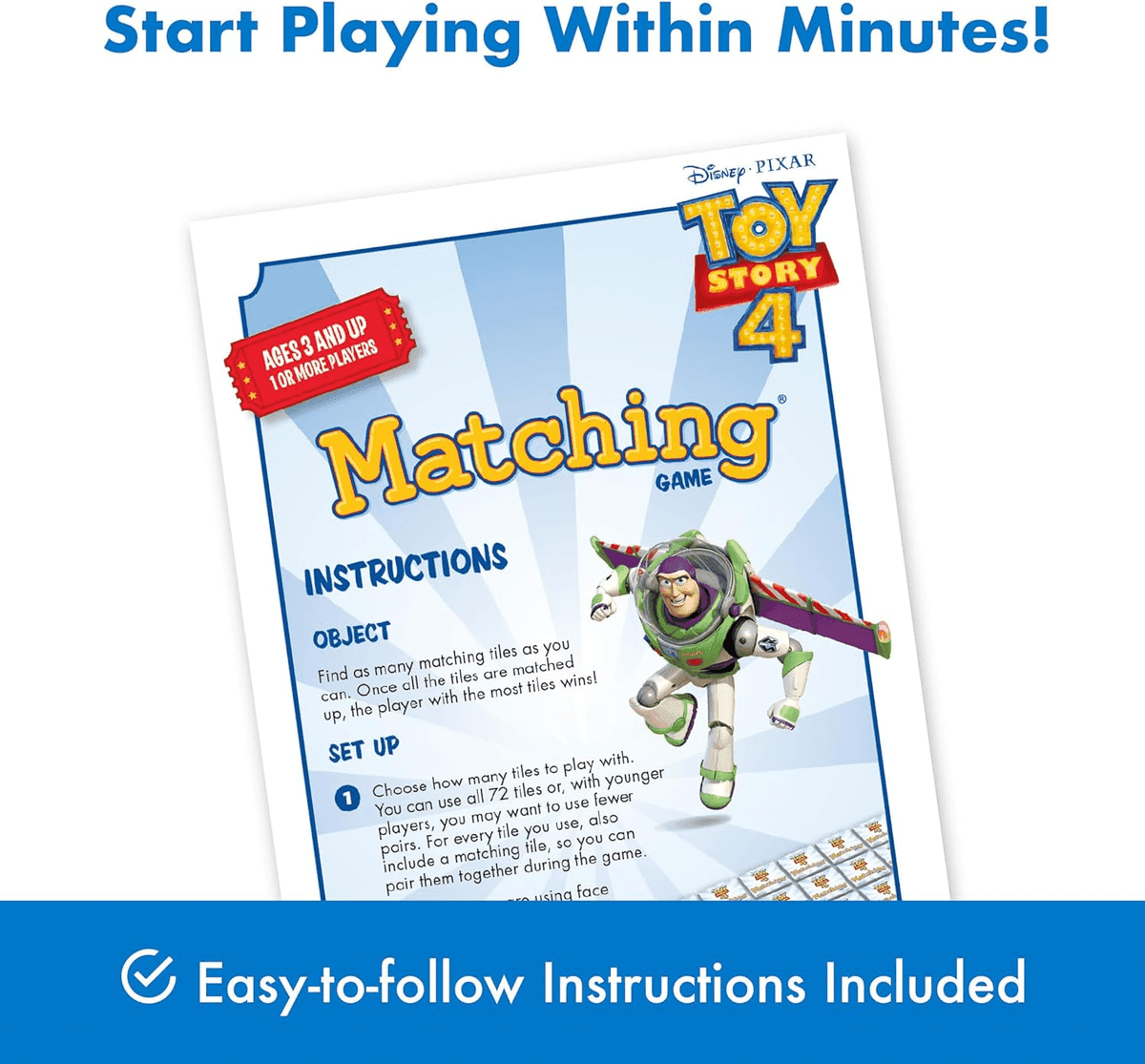 Wonder Forge Toy Story 4 Matching Game image 5