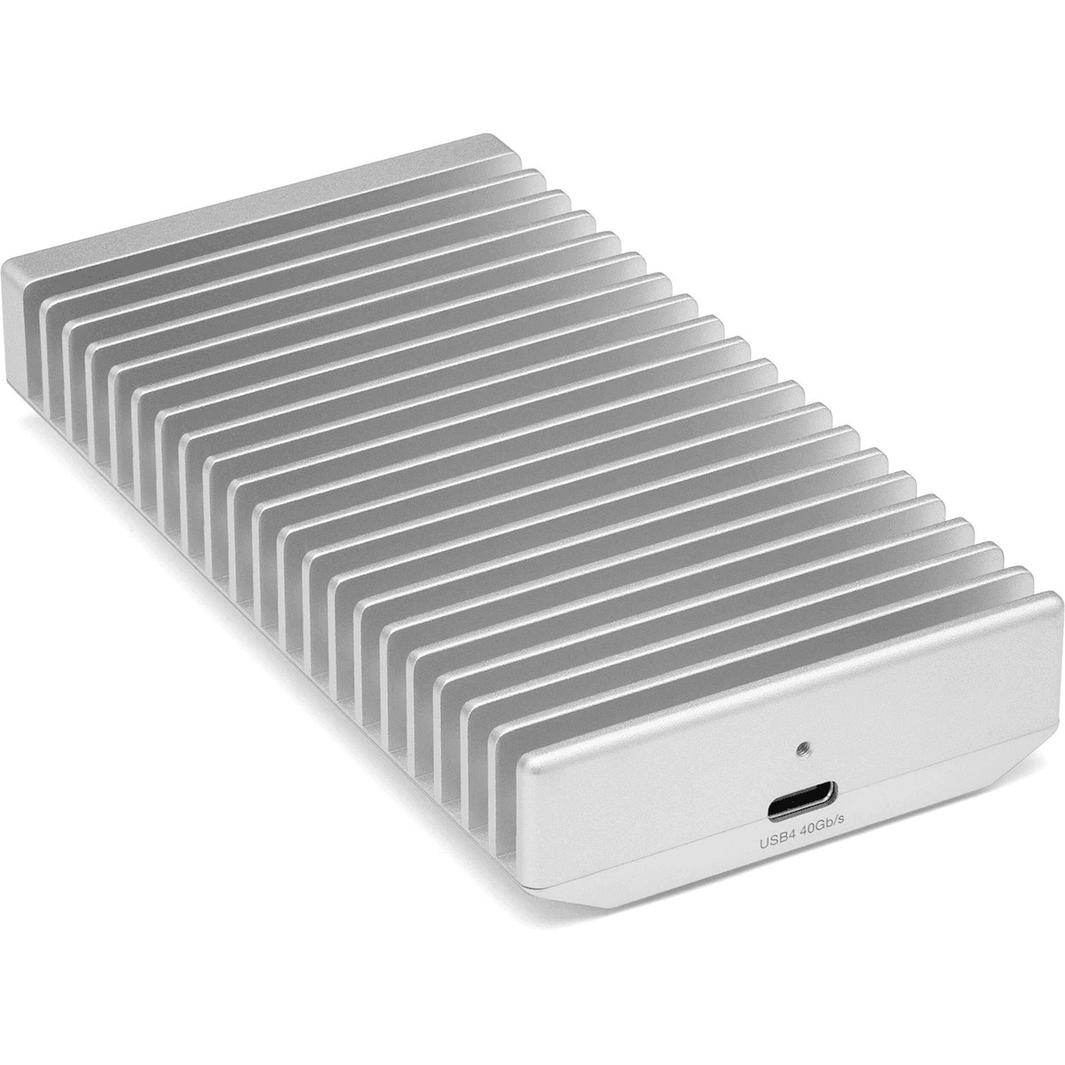 OWC Express 1M2 USB4 NVMe SSD Enclosure - Silver image 5