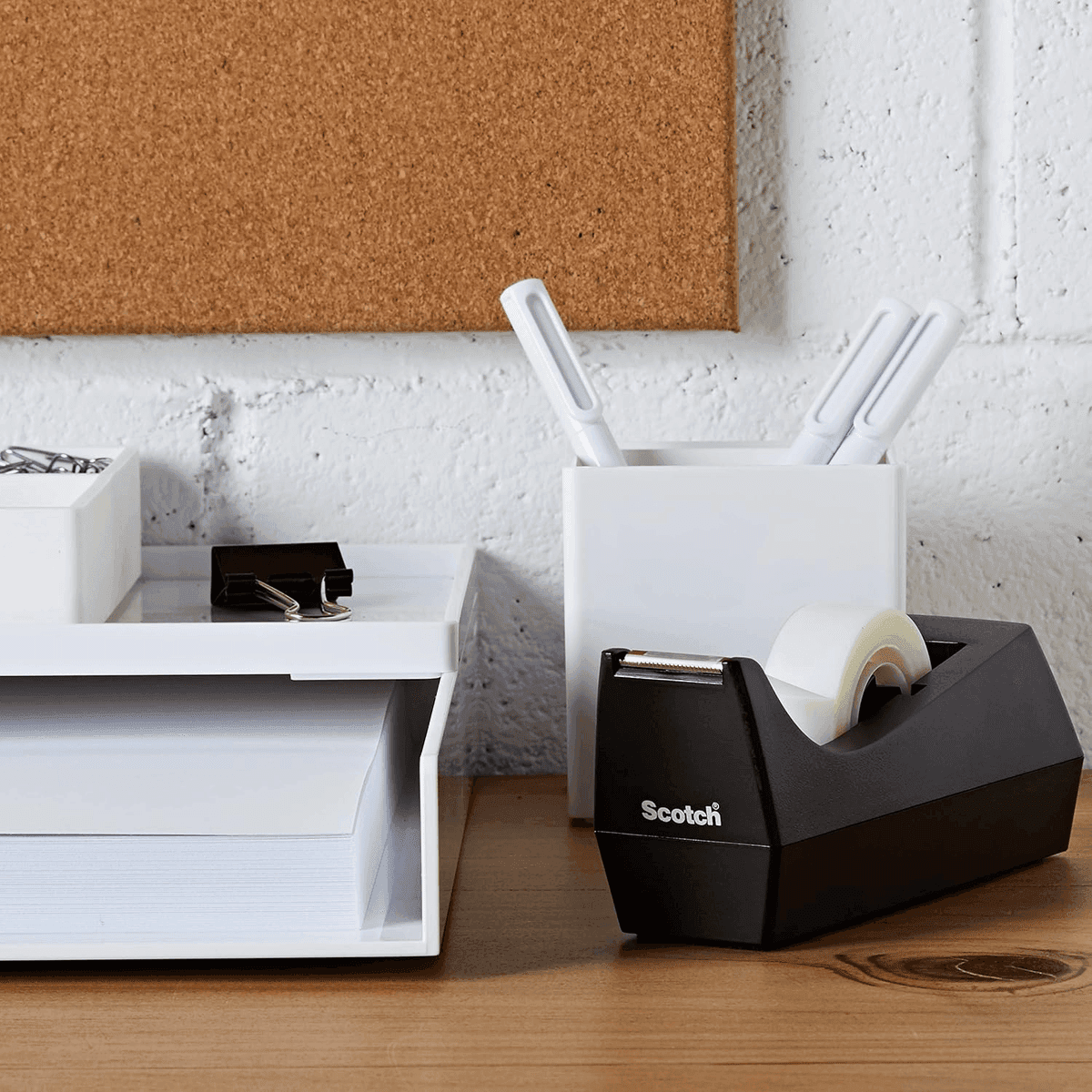 Scotch Classic Desktop Tape Dispenser - Black image 2