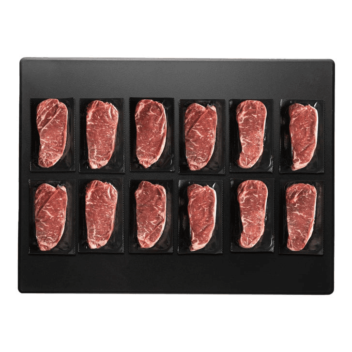 Rastelli's USDA Choice NY Strip Steaks - 12 Pack image 2