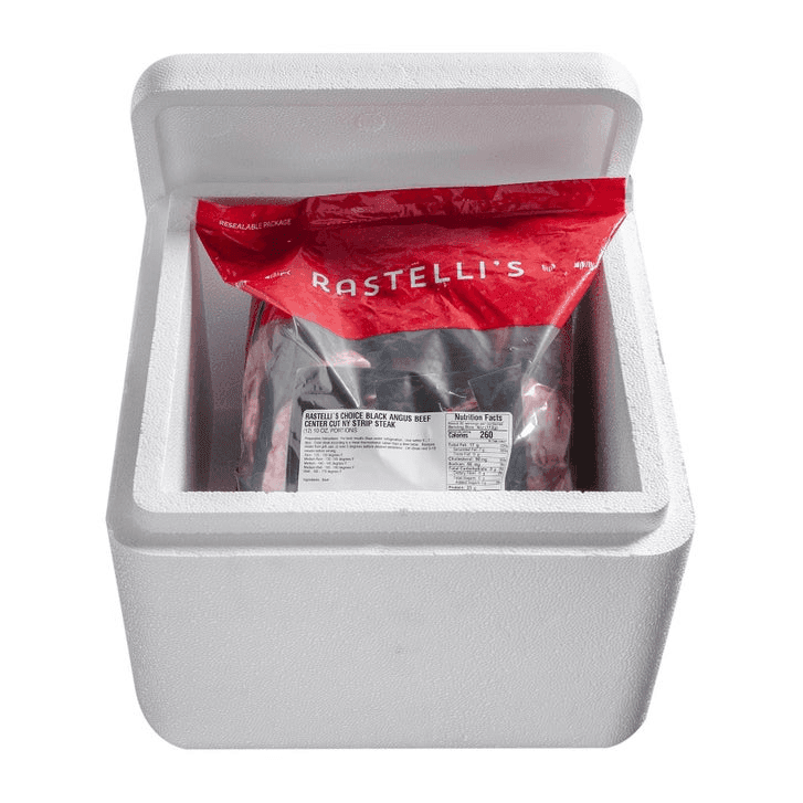 Rastelli's USDA Choice NY Strip Steaks - 12 Pack image 4