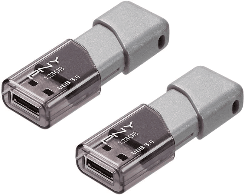 PNY Turbo Attache 3 128GB USB 3.0 Flash Drives - 2-Pack image 2