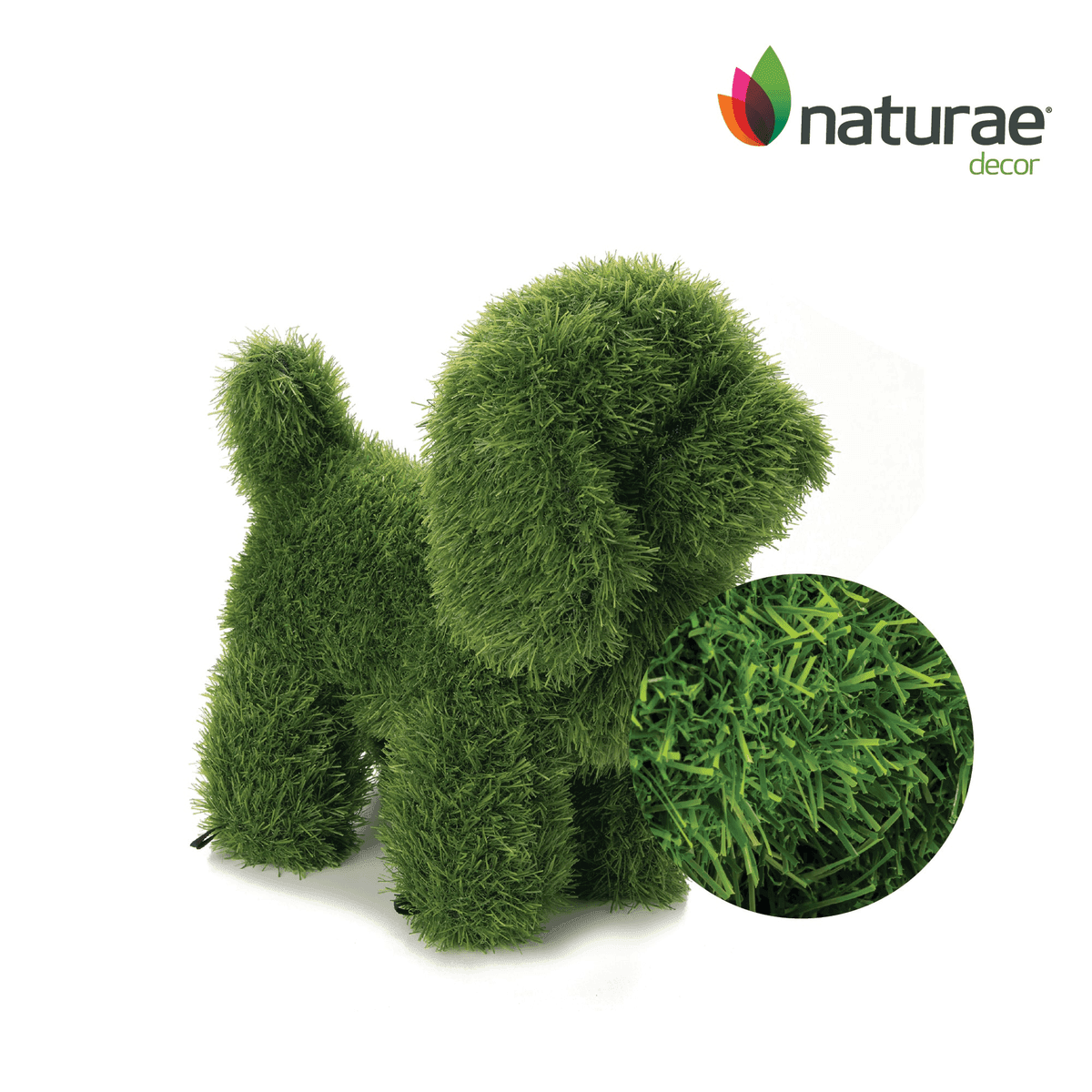 Naturae Decor 13-Inch Dog Topiary Garden Statue image 3