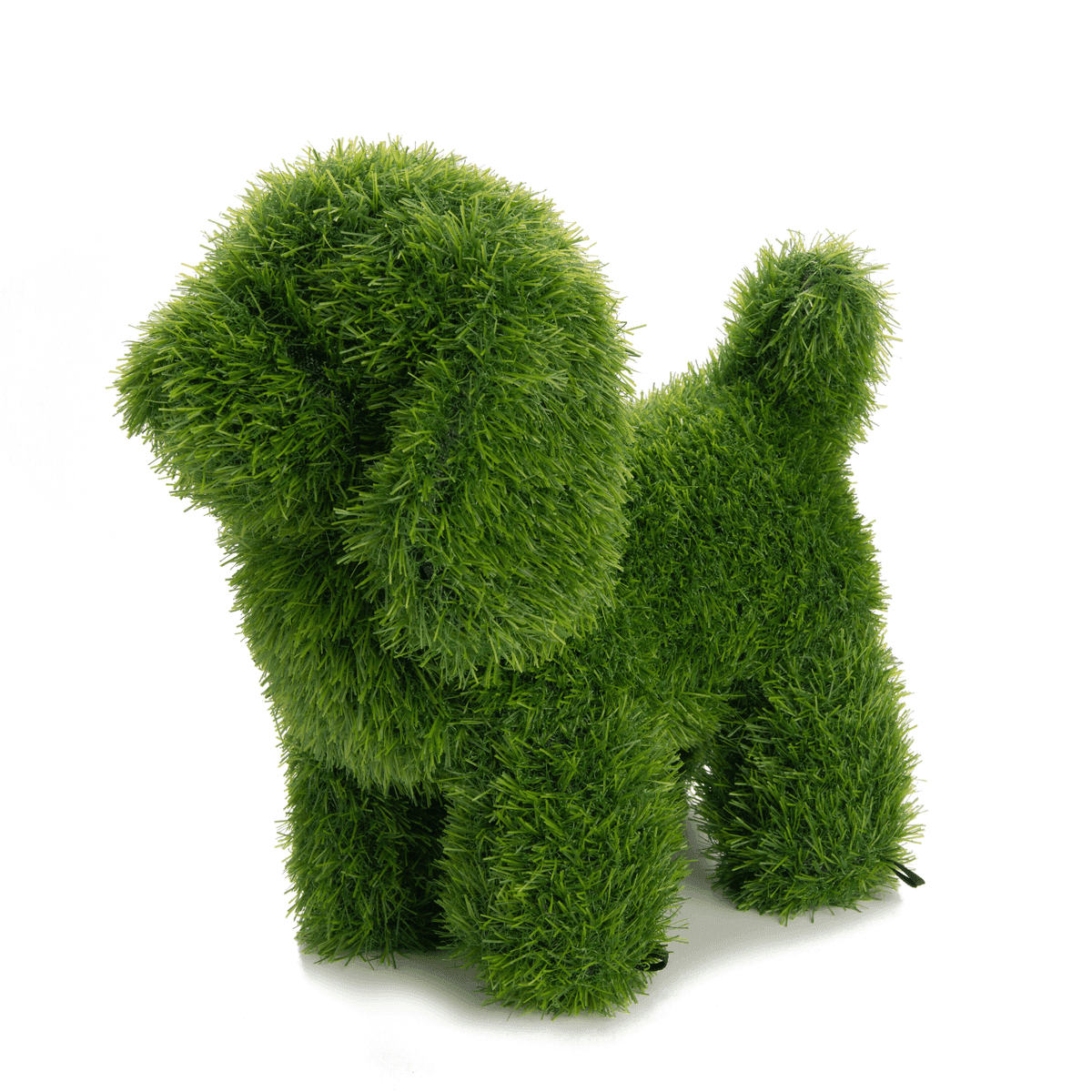 Naturae Decor 13-Inch Dog Topiary Garden Statue