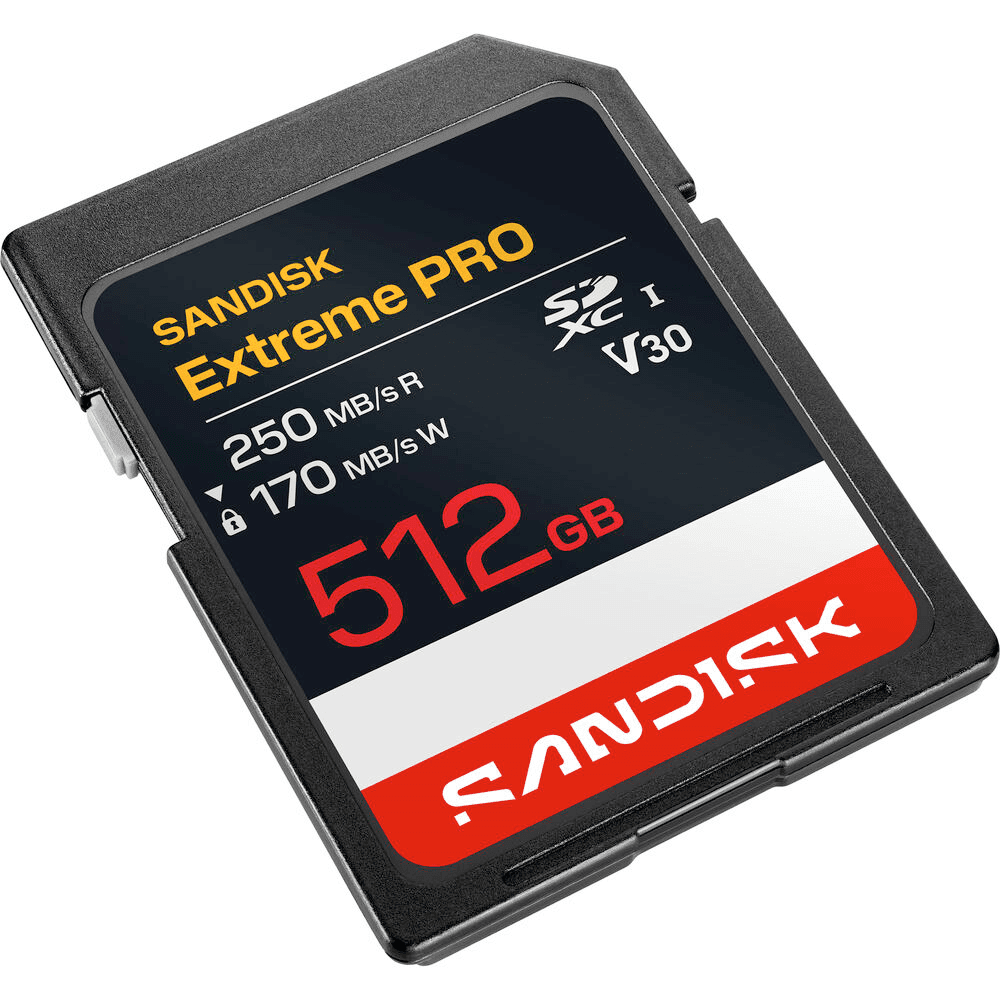 SanDisk 512GB Extreme PRO UHS-I SDXC Memory Card image 2