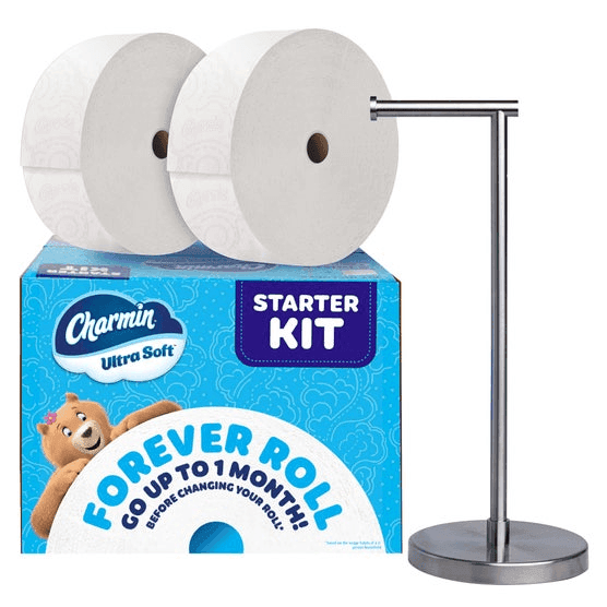 Charmin Ultra Soft Forever Roll Starter Kit image 2