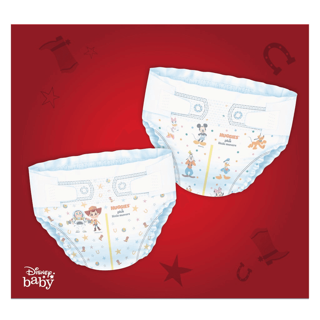 Huggies Plus Little Movers Size 3 Diapers - 204 Count image 3