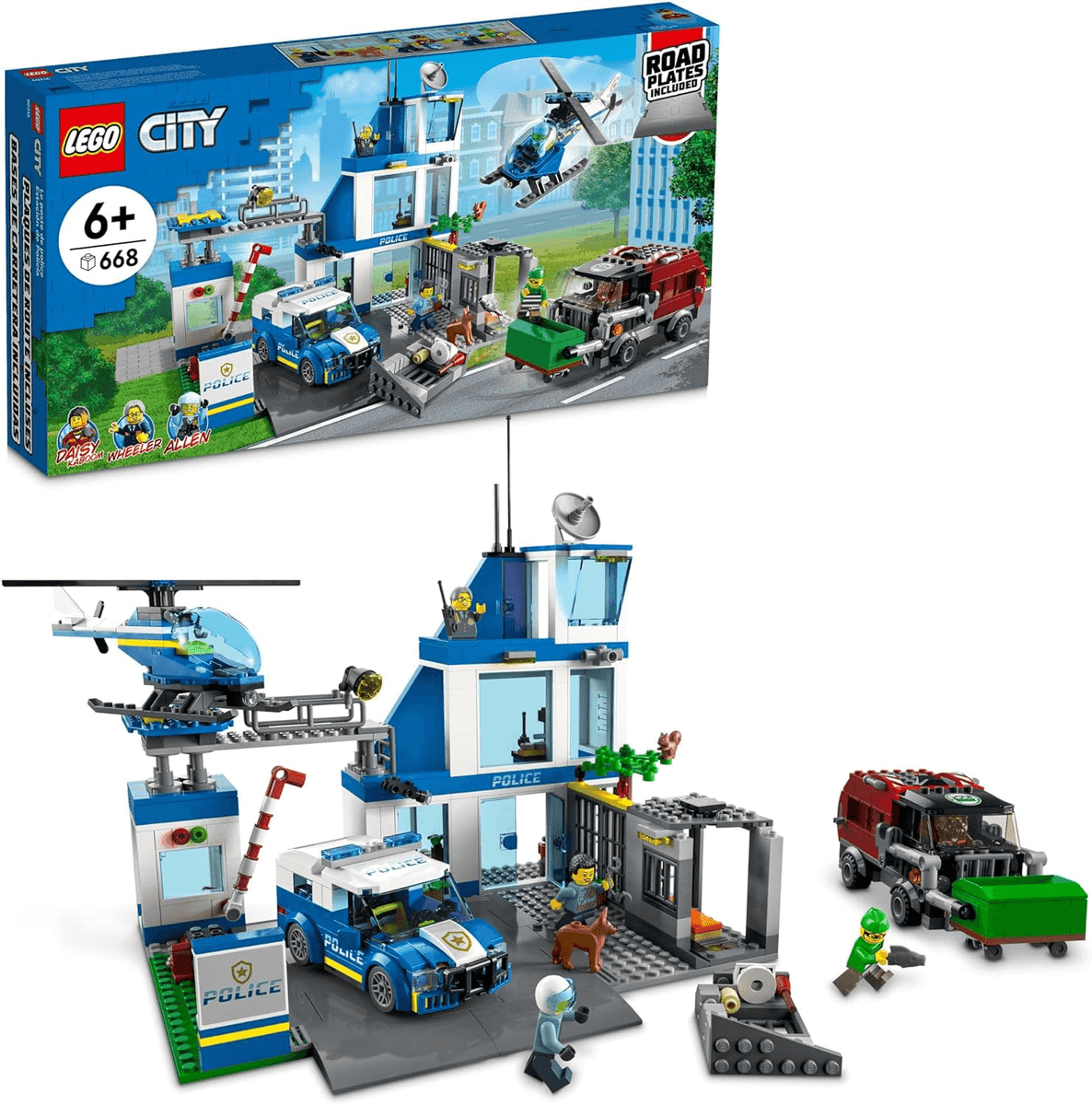 LEGO City Police Station Building Set 60316 for $59.99