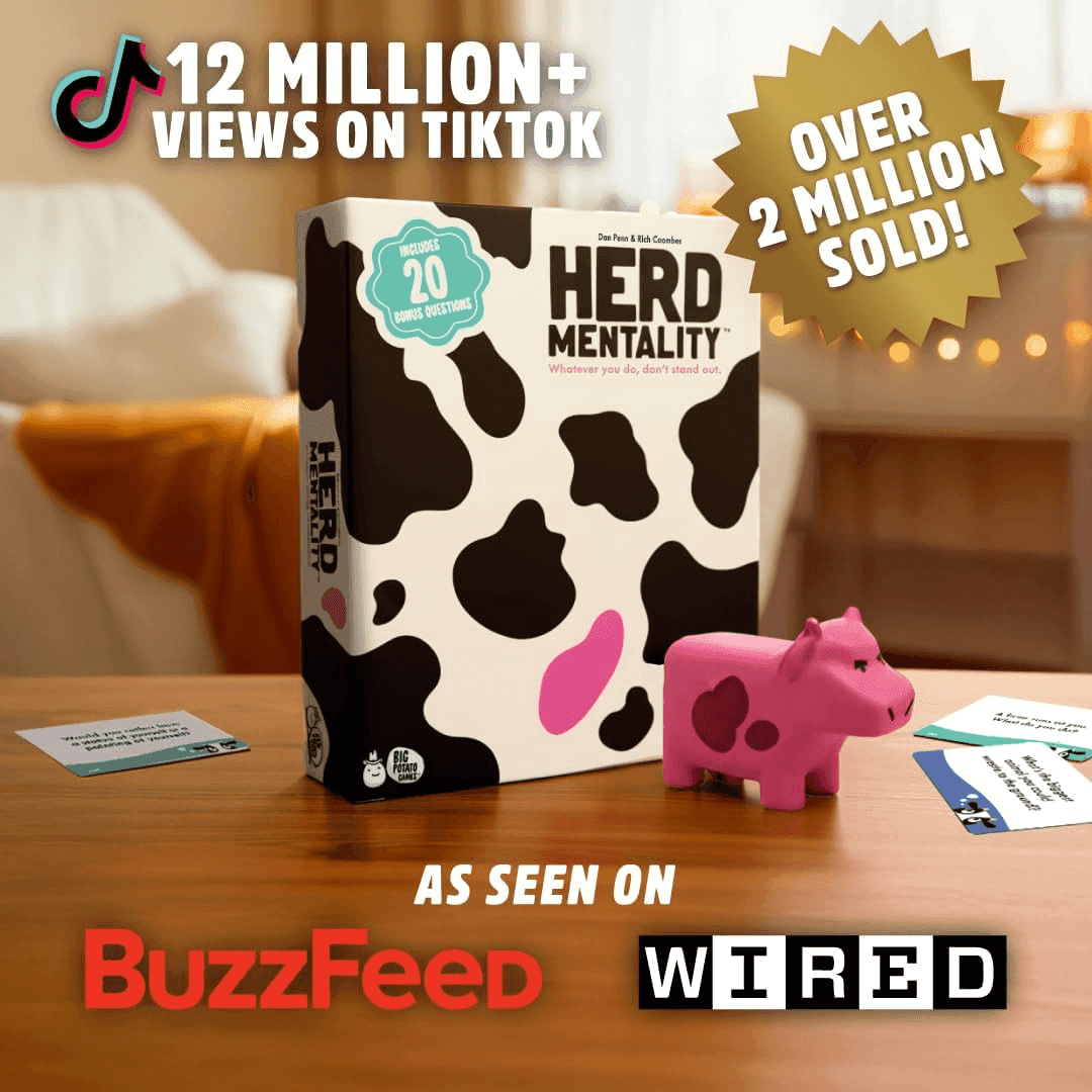 Herd Mentality Family Board Game for $18.24 image 2