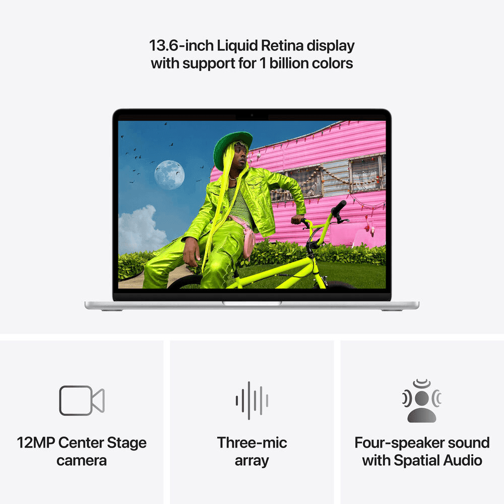 Apple 13-Inch MacBook Air M5, 24GB RAM, 512GB SSD, Silver image 5