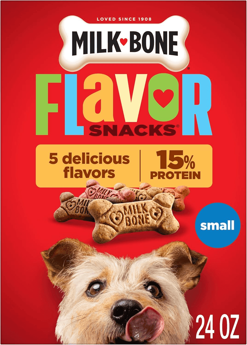 Milk-Bone Flavor Snacks Small Dog Biscuits, 24 oz