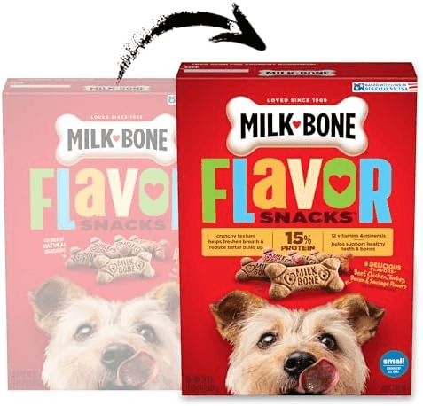 Milk-Bone Flavor Snacks Small Dog Biscuits, 24 oz image 2