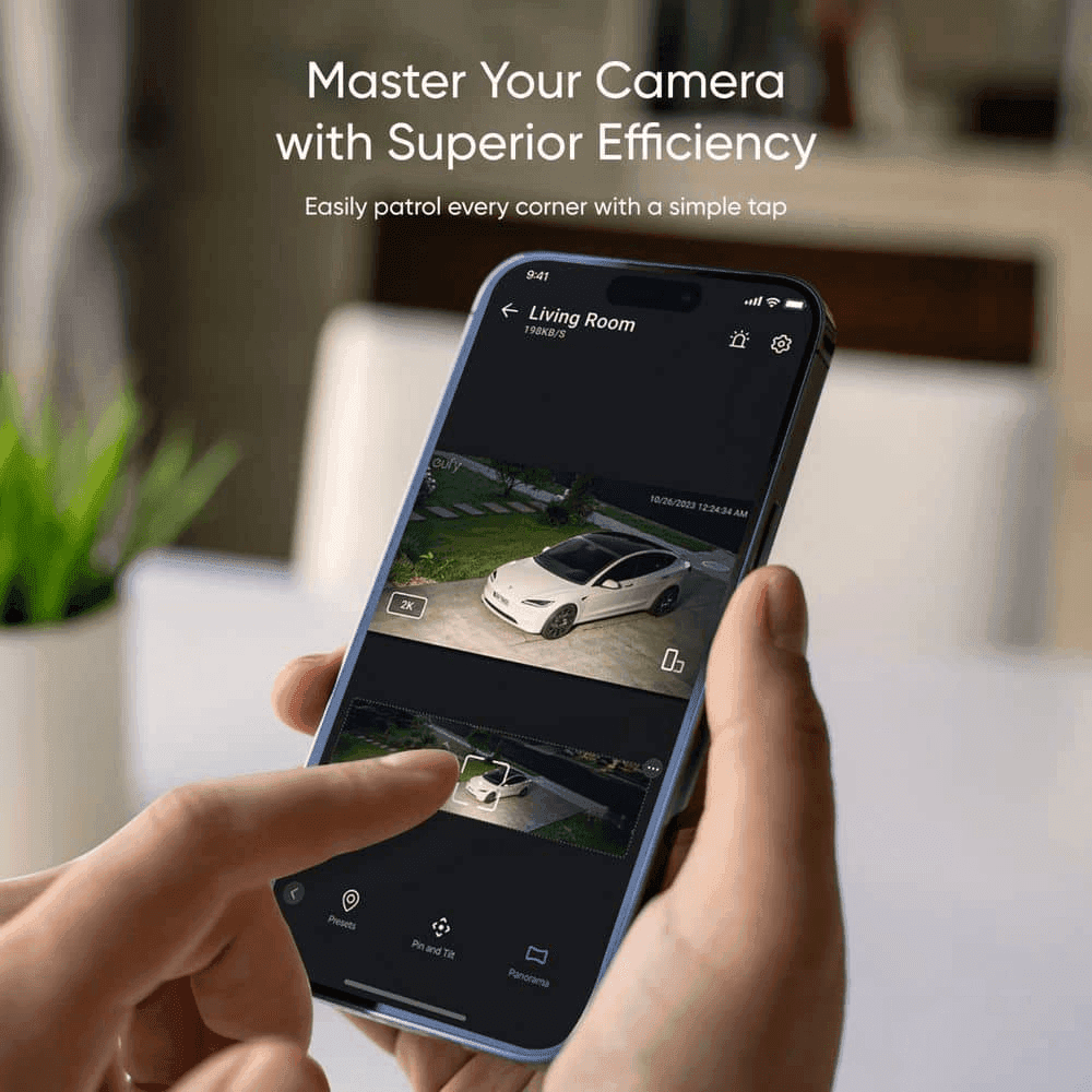 eufy E30 2K Pan-and-Tilt Floodlight Security Camera image 5