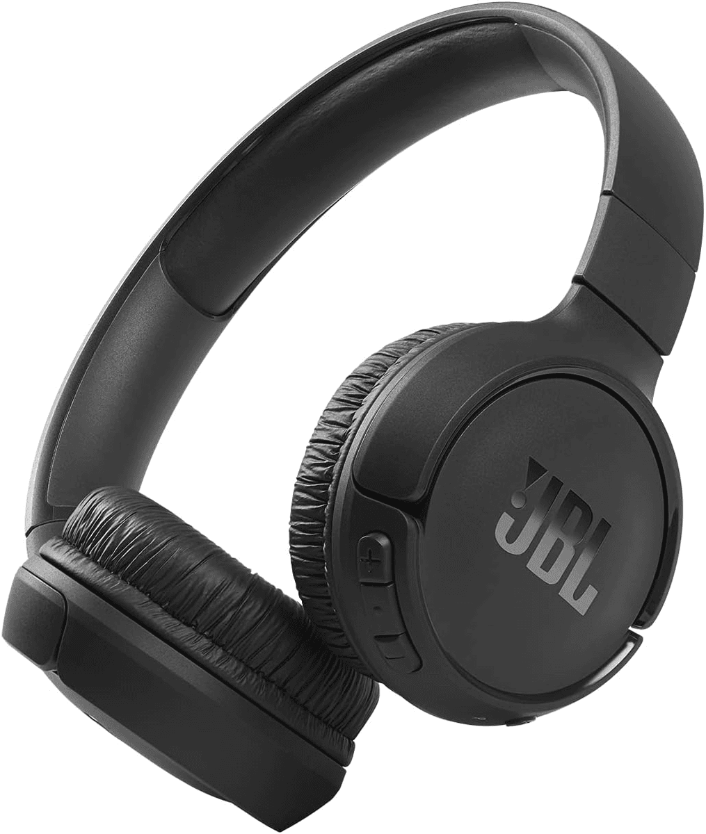JBL Tune 510BT Wireless On-Ear Headphones (Black)