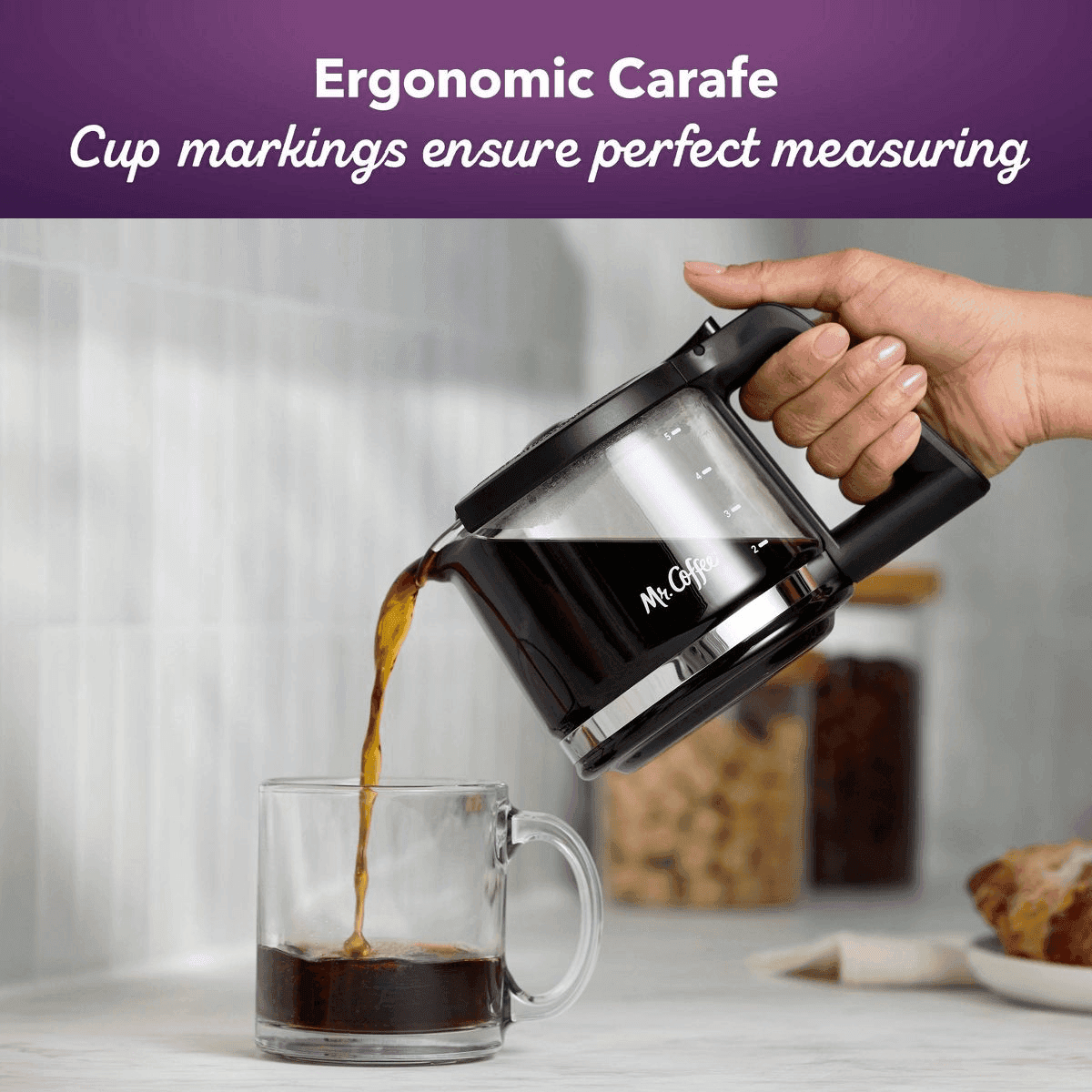 Mr. Coffee 5-Cup Programmable Coffee Maker (Black) image 5