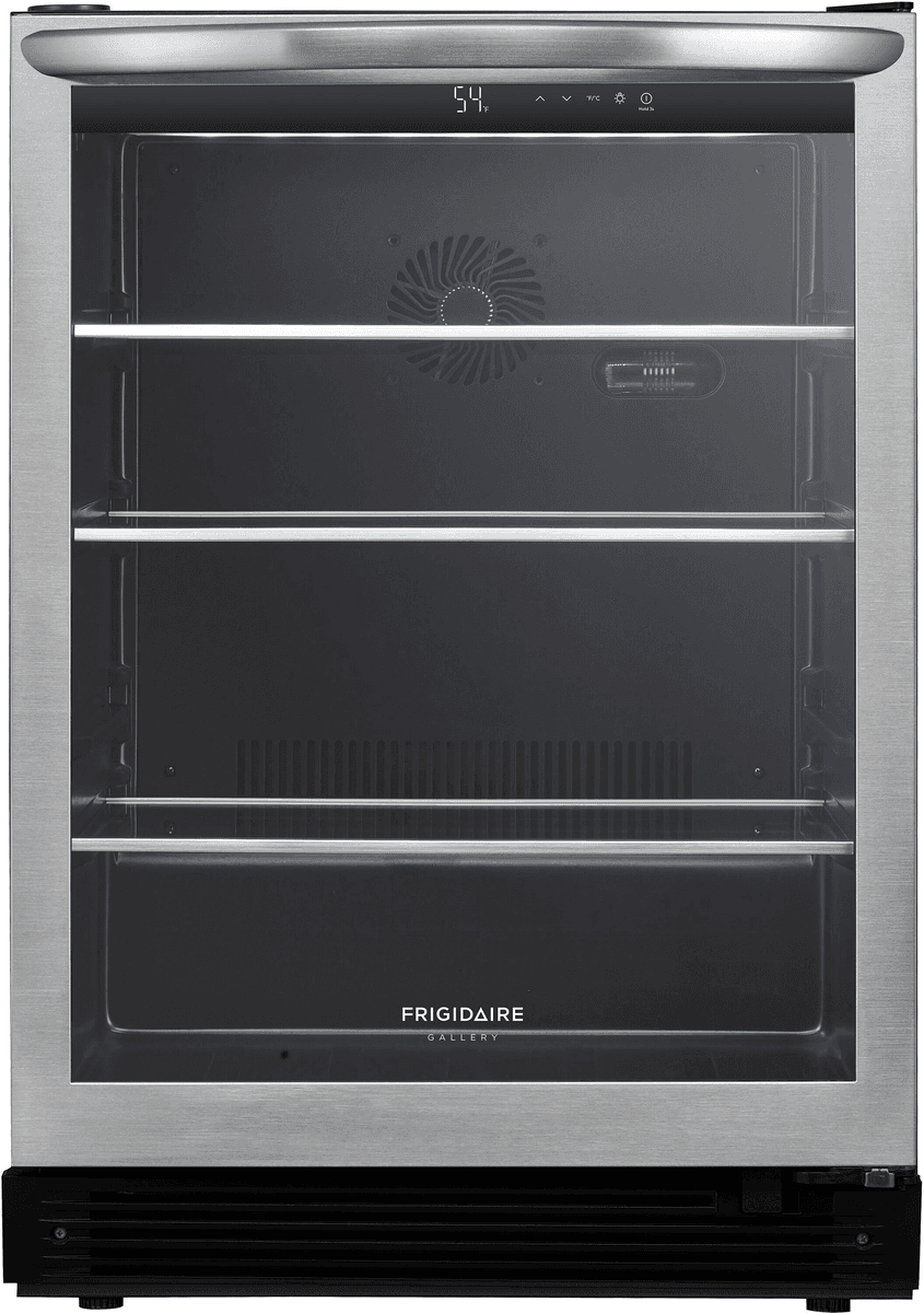 Frigidaire Gallery 185-Can Beverage Refrigerator (Stainless Steel) image 2