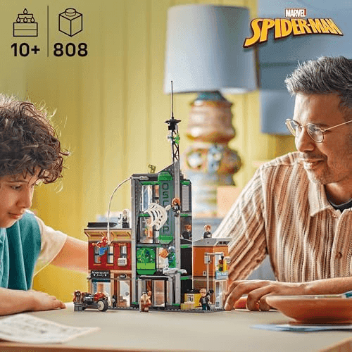 LEGO Marvel Spider-Man vs. Oscorp 808-Piece Building Set image 2