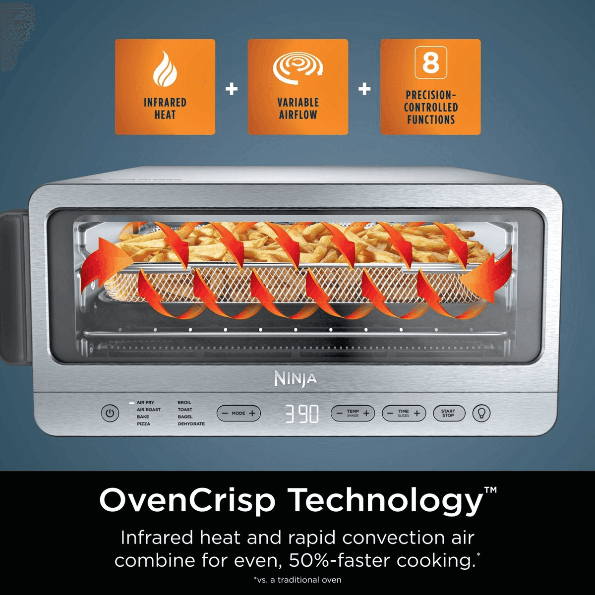 Ninja Flip 8-in-1 Toaster Oven and Air Fryer SP151 image 4