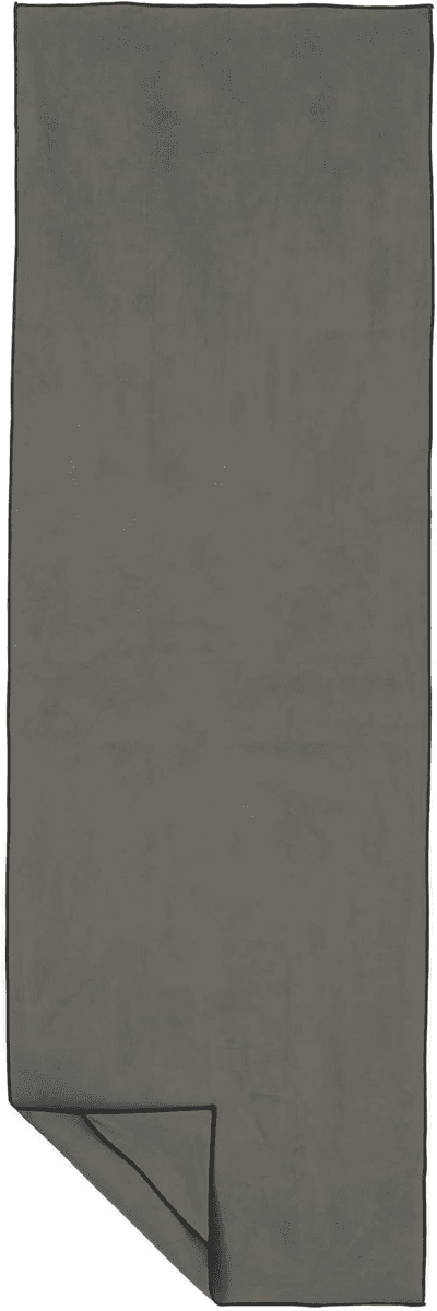 Amazon Basics Hot Yoga Mat Towel, Gray, 74 x 24 inches image 3