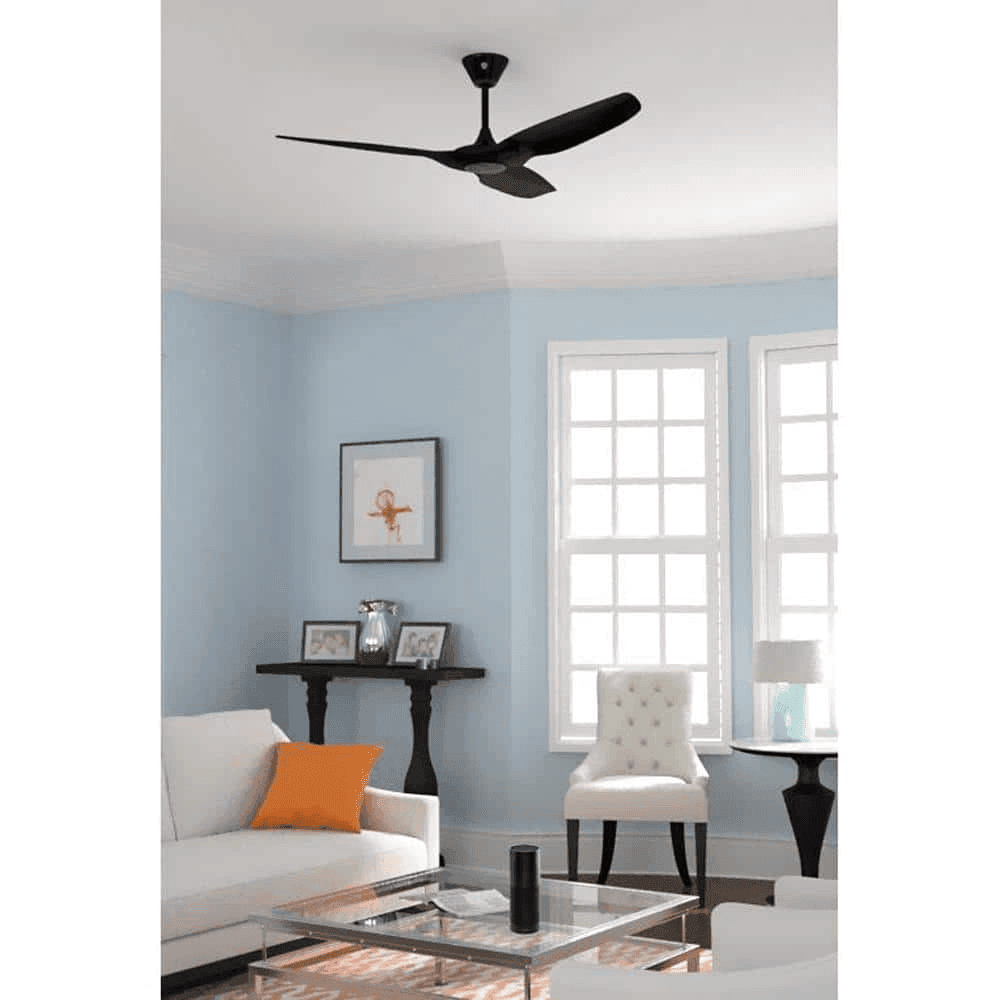Big Ass Fans Haiku 52-Inch Black Smart Ceiling Fan with LED Light image 3