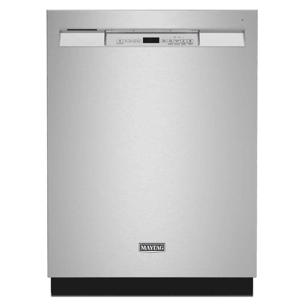 Maytag 24-Inch Front-Control Dishwasher with Dual Power Filtration