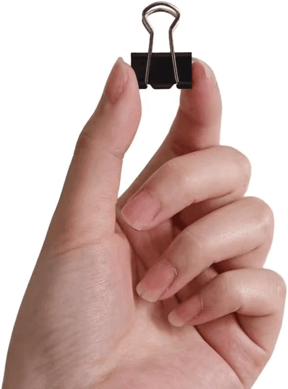 Amazon Basics Small Binder Clips, 144 Count image 3