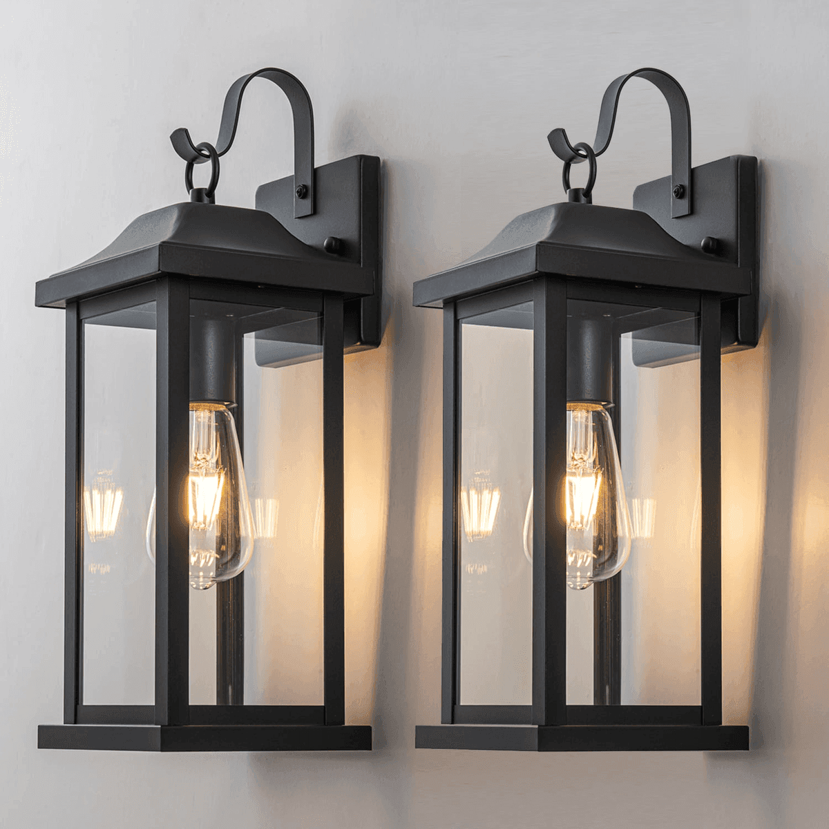 C Cattleya 16.75-Inch Outdoor Wall Lights, 2-Pack
