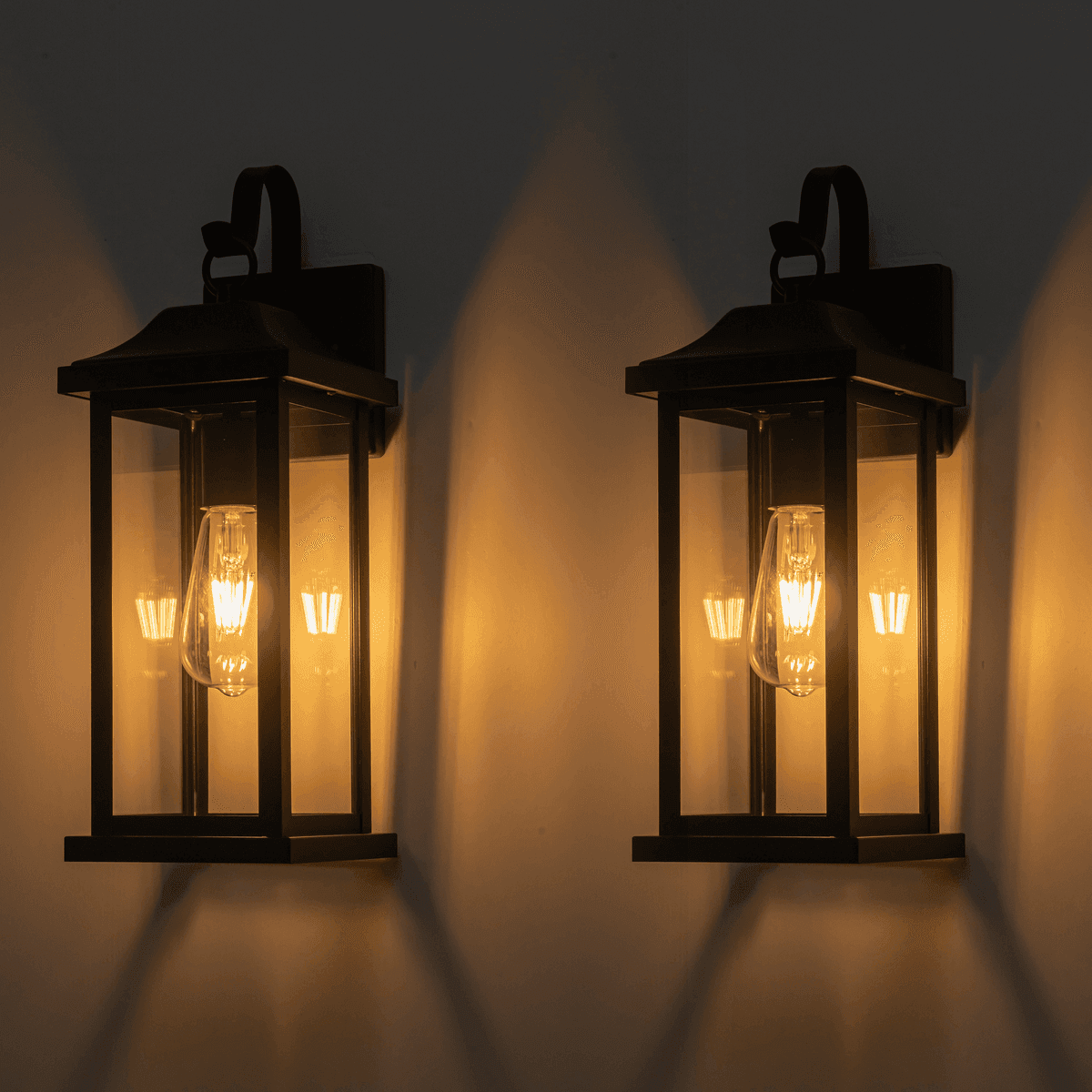 C Cattleya 16.75-Inch Outdoor Wall Lights, 2-Pack image 3