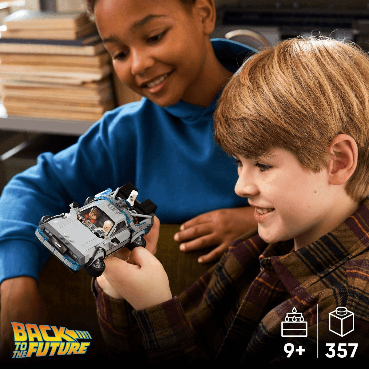 LEGO Speed Champions Back to the Future Time Machine 77256 image 2