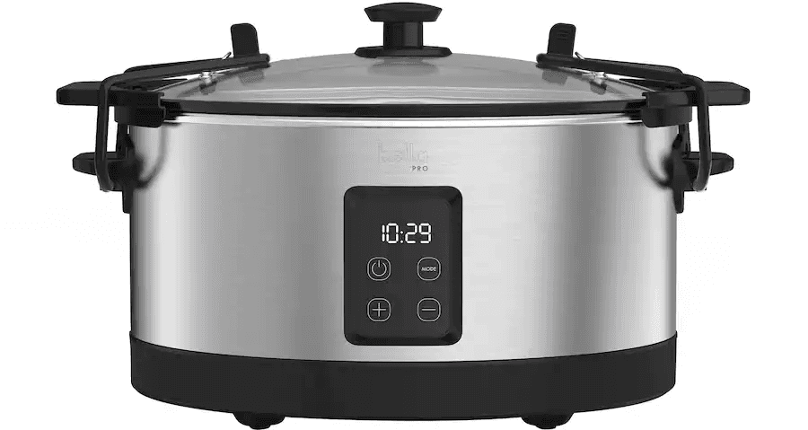 bella PRO 7-Quart Programmable Slow Cooker with Searing Function