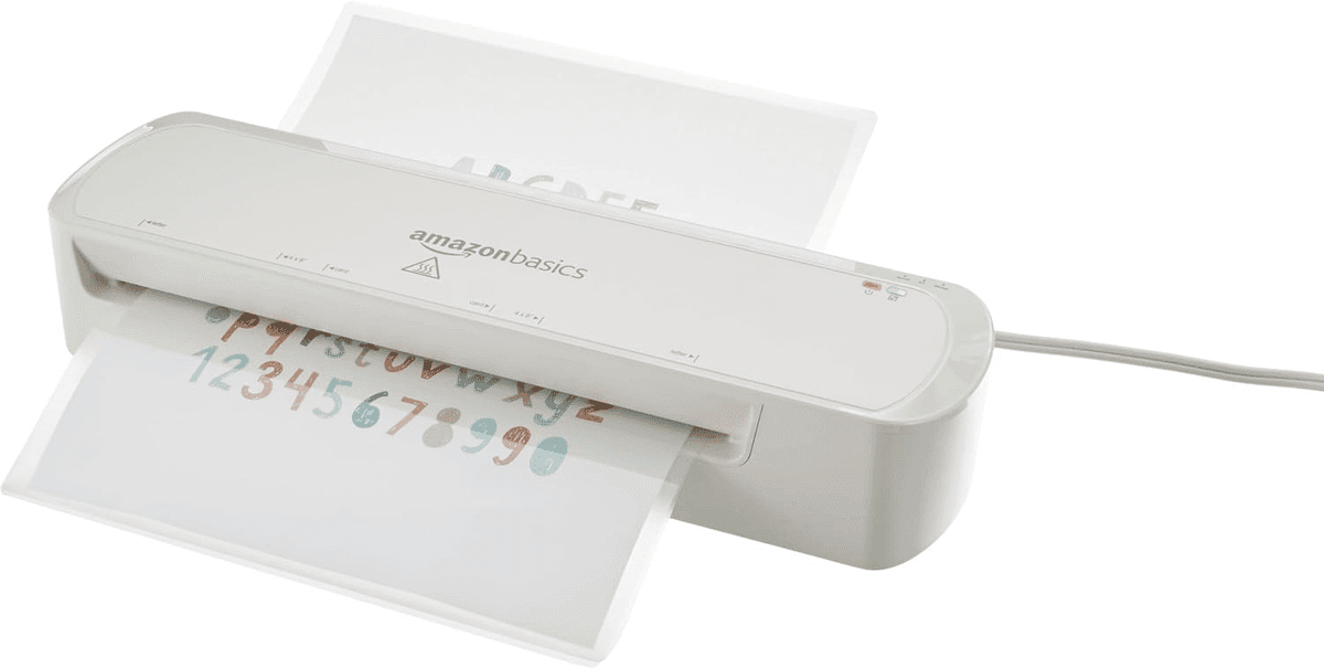 Amazon Basics 9-Inch Thermal Laminator Machine